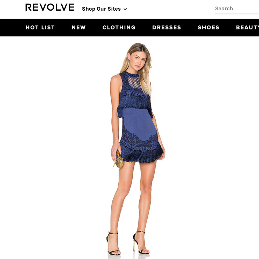 NEW X By NBD Alabama Dress Dark Cobalt Blue Sz 0,2 - Picture 1 of 5